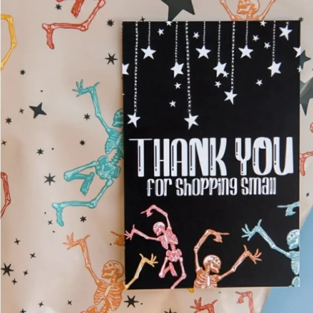 Poly Mailers insert cards stickers